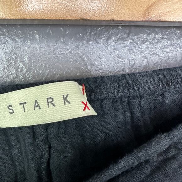Stark X side slit cotton pant in Charcoal - size XS - Picture 3 of 8